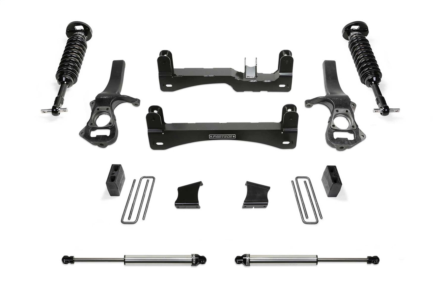 Fabtech K1197DL Performance Lift System w/Shocks Fits Sierra 1500 Silverado 1500