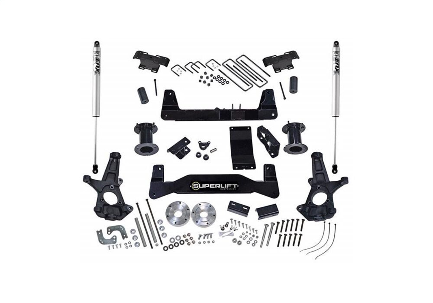 Superlift K160F Suspension Lift Kit w/Shocks Fits Sierra 1500 Silverado 1500