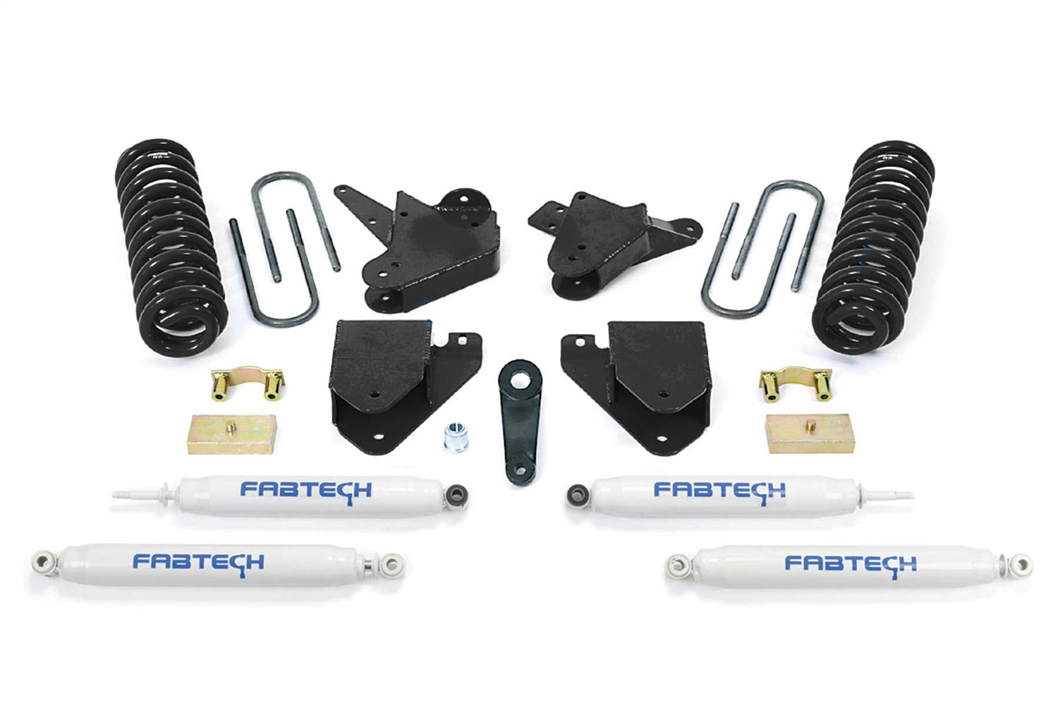 Fabtech K2060 Basic Lift System w/Shocks Fits 05-07 F-250 Super Duty