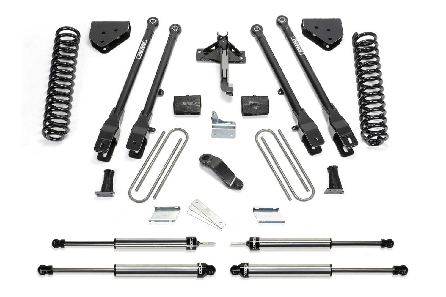 Fabtech K2120DL 4 Link Lift System Fits 08-15 F-250 Super Duty F-350 Super Duty