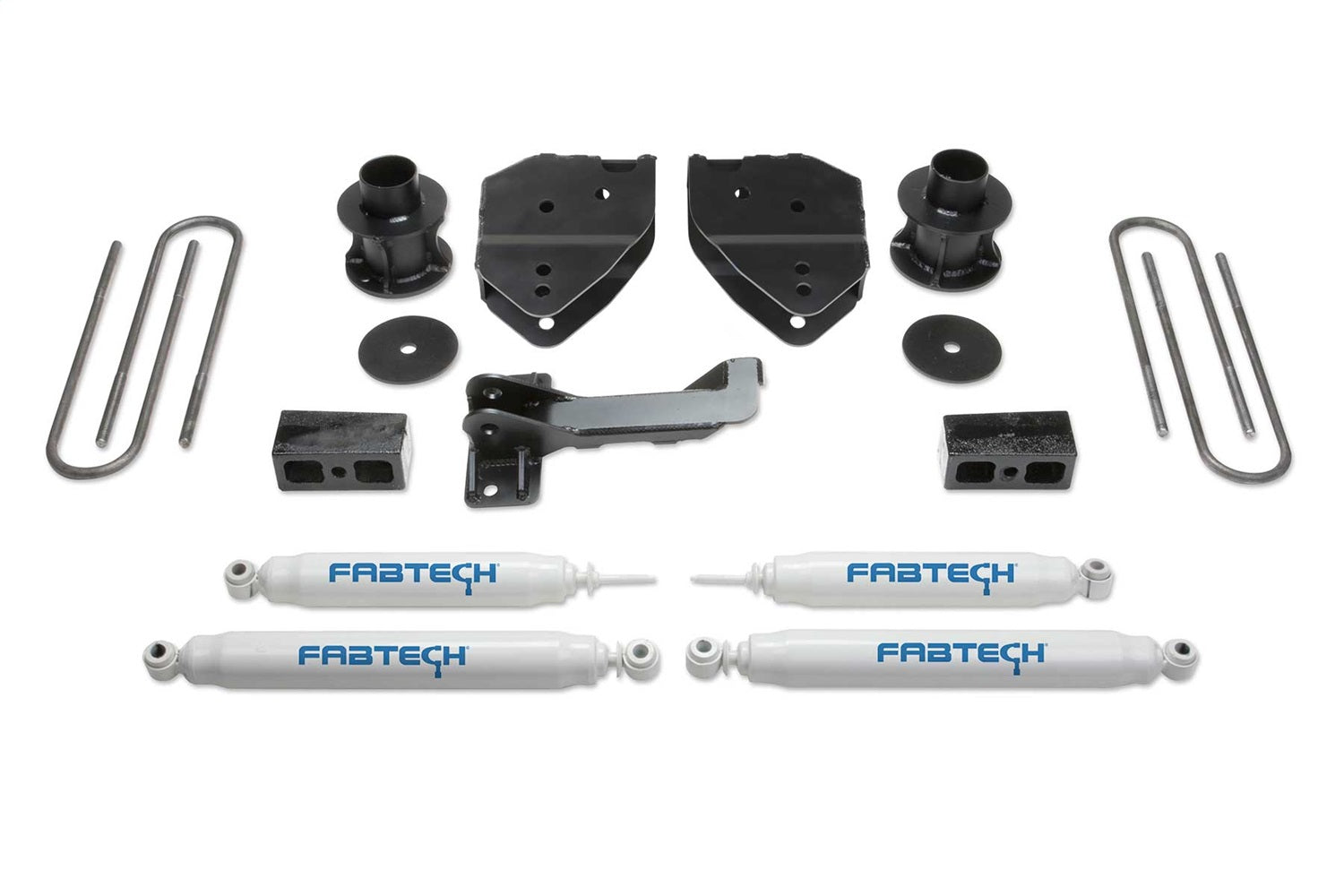 Fabtech K2213 Budget Lift System w/Shock Fits F-250 Super Duty F-350 Super Duty