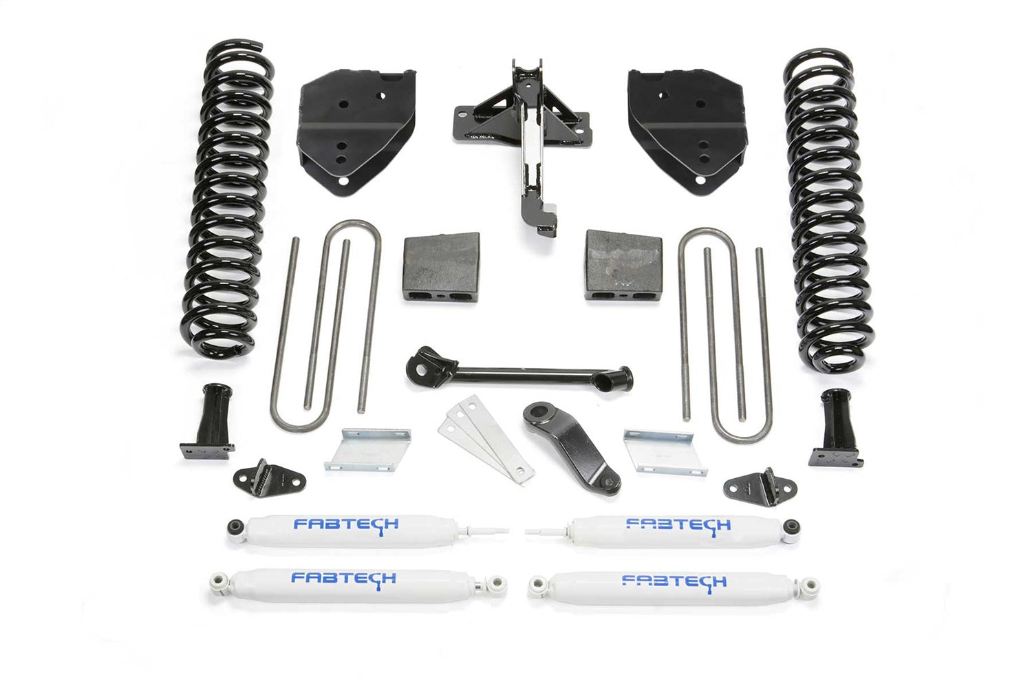 Fabtech K2214 Basic Lift System w/Shocks Fits F-250 Super Duty F-350 Super Duty