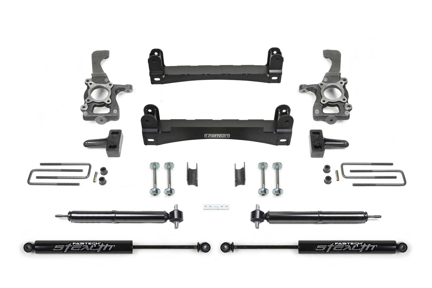 Fabtech K2258M Basic Lift System w/Shocks Fits 15-20 F-150