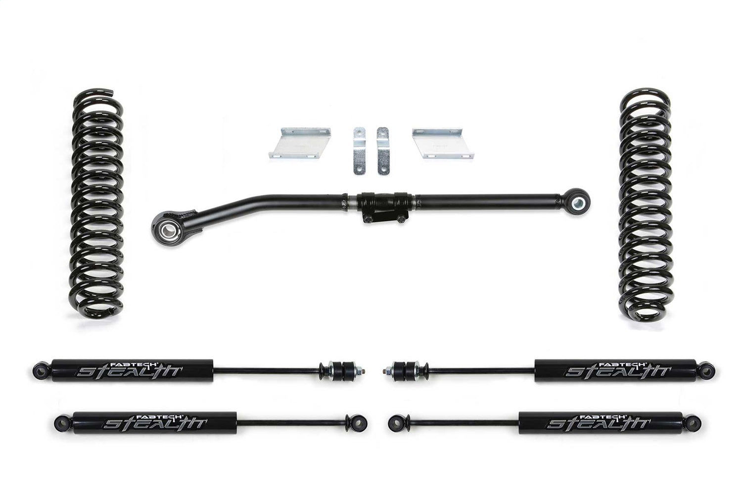 Fabtech K2333M Basic Lift System w/Shocks Fits F-250 Super Duty F-350 Super Duty