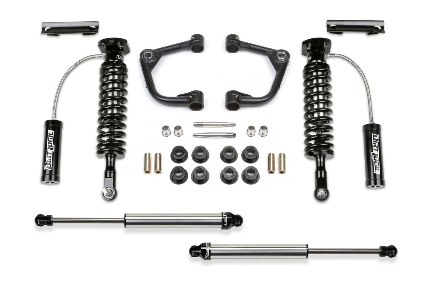 Fabtech K2375DL Uniball UCA Lift System w/Shocks Fits 21-25 F-150