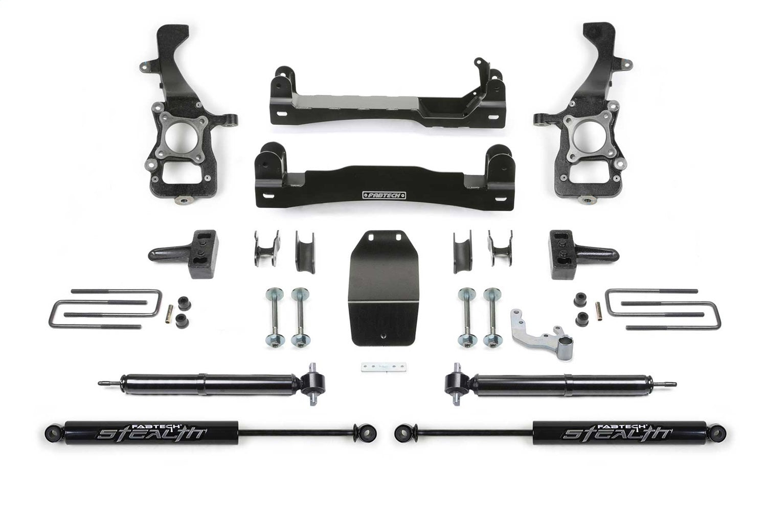Fabtech K2386M Basic Lift System w/Shocks Fits 21-25 F-150
