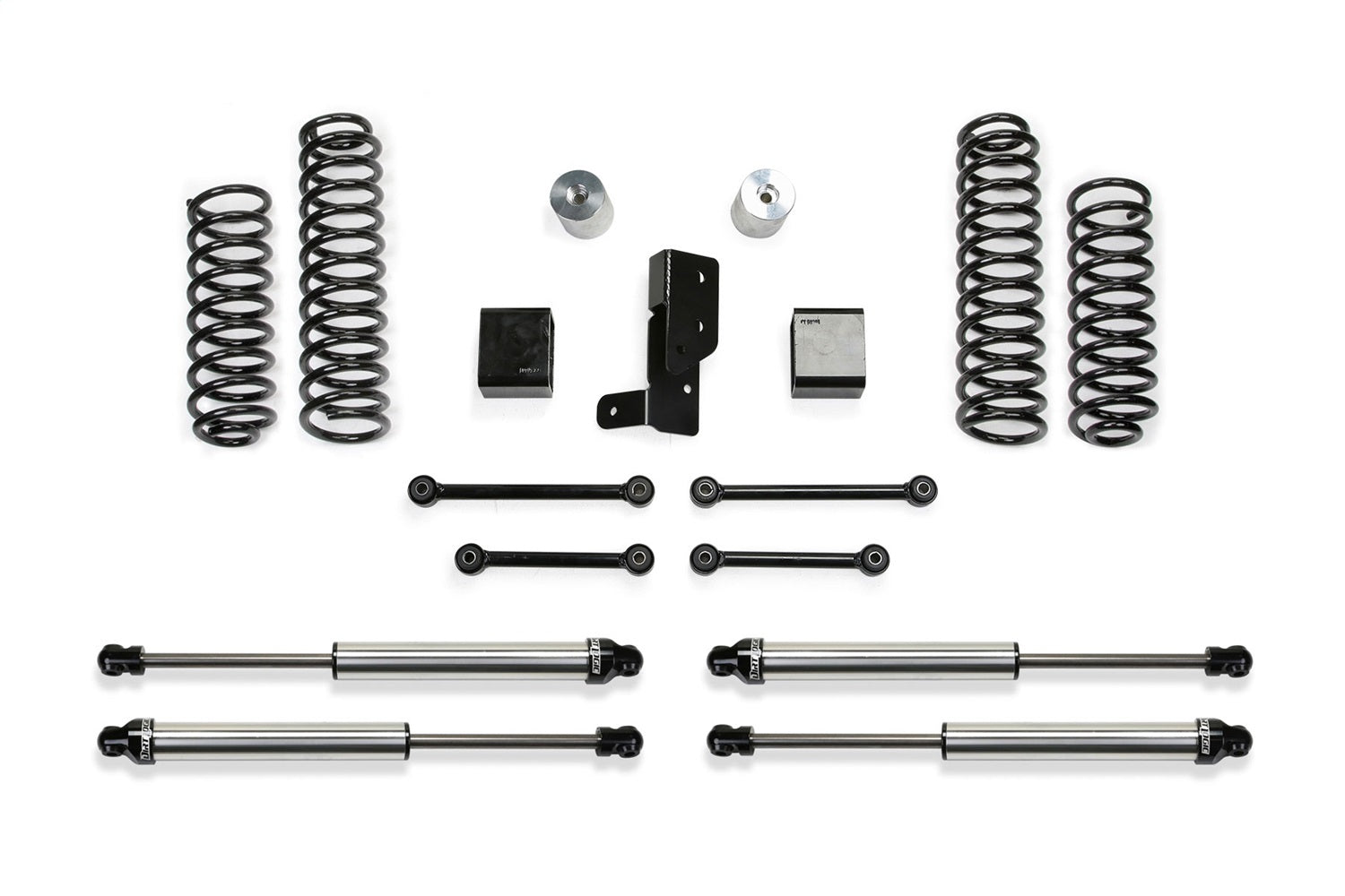 Fabtech K4107DL Sport Lift System w/Shock Fits 18-26 Wrangler Wrangler (JL)