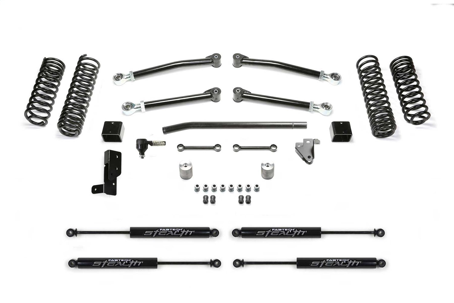 Fabtech K4140M Trail Lift System Fits 18-26 Wrangler Wrangler (JL)