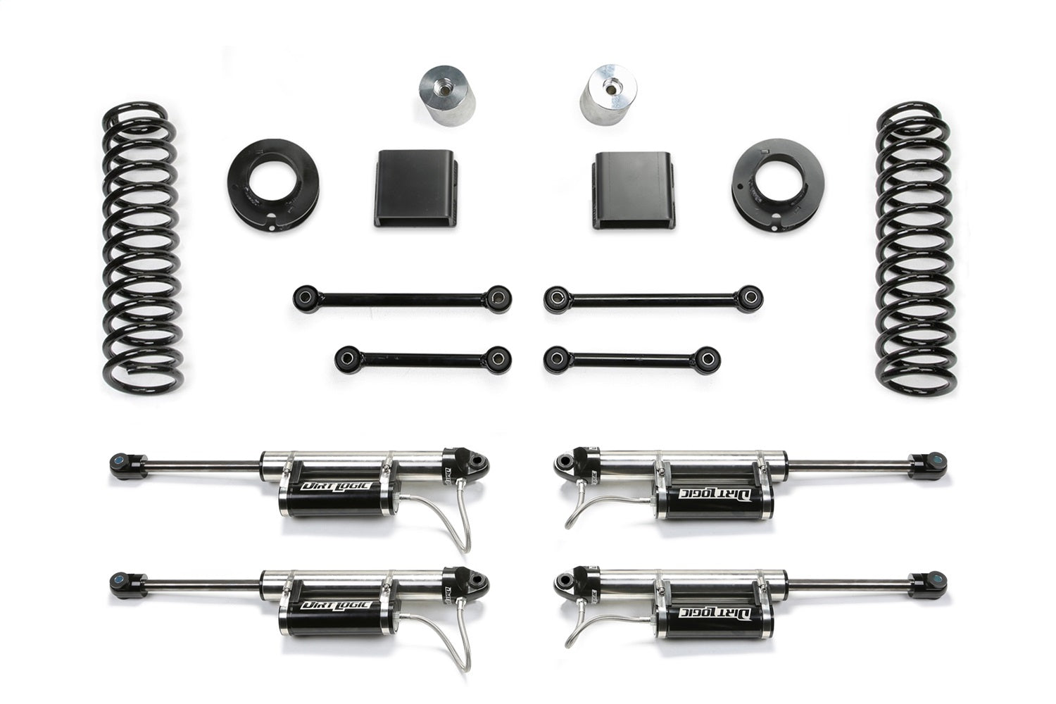 Fabtech K4161DL Sport Lift System w/Shock Fits 20-26 Gladiator Pickup Gladiator