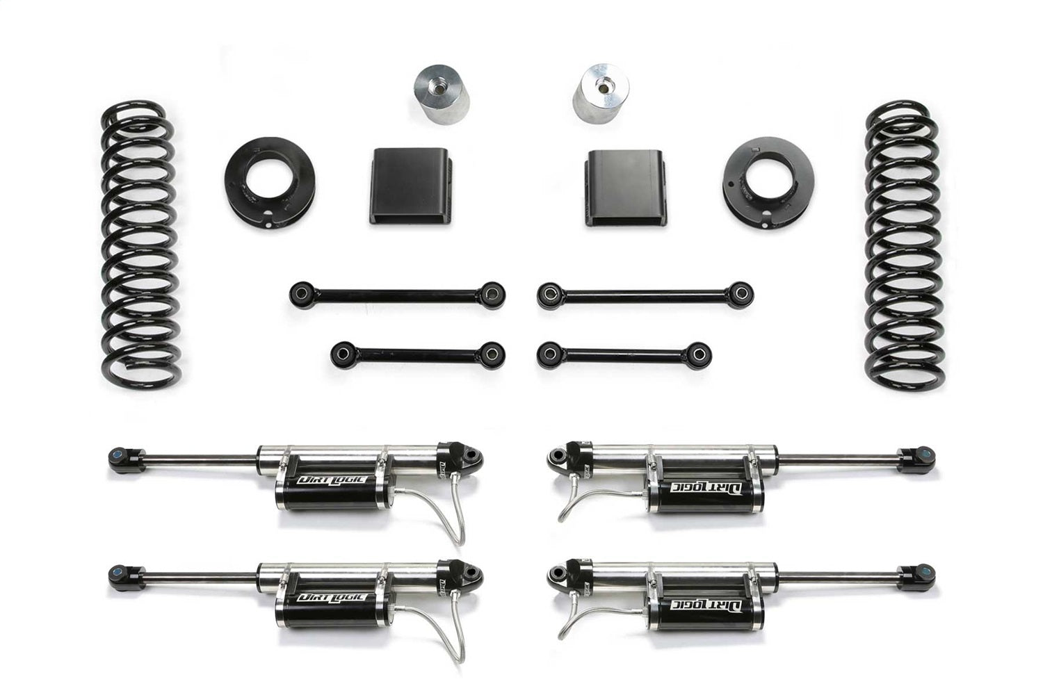 Fabtech K4191DL Sport Lift System w/Shock Fits 21-26 Gladiator Pickup Gladiator