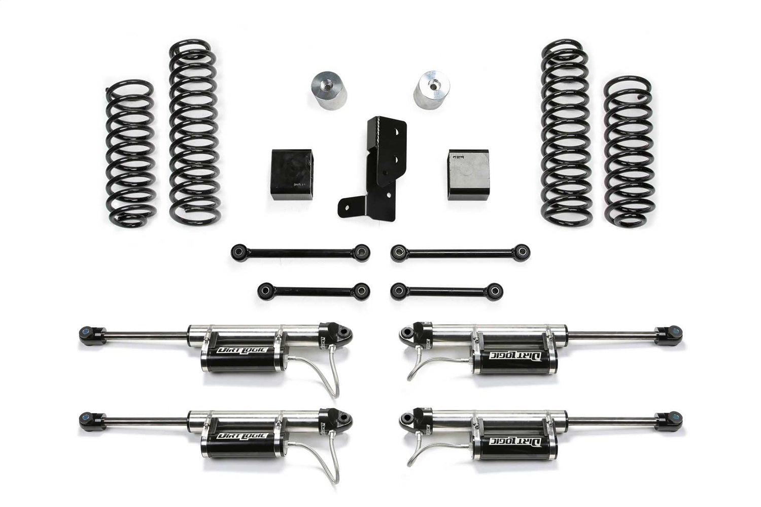 Fabtech K4201DL Sport Lift System w/Shock Fits 21 Wrangler (JL)