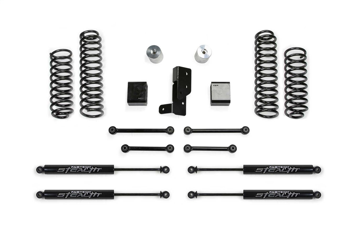 Fabtech K4205M Sport Lift System w/Shock Fits 20-23 Wrangler (JL)