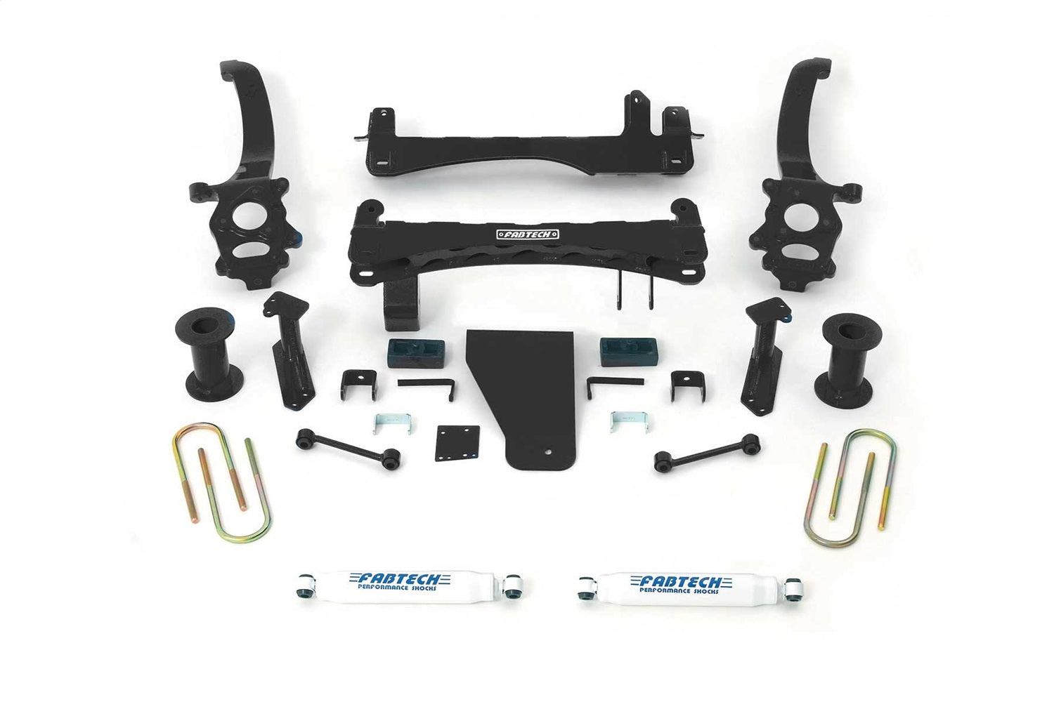 Fabtech K6012 Basic Lift System w/Shocks Fits 18-24 TITAN