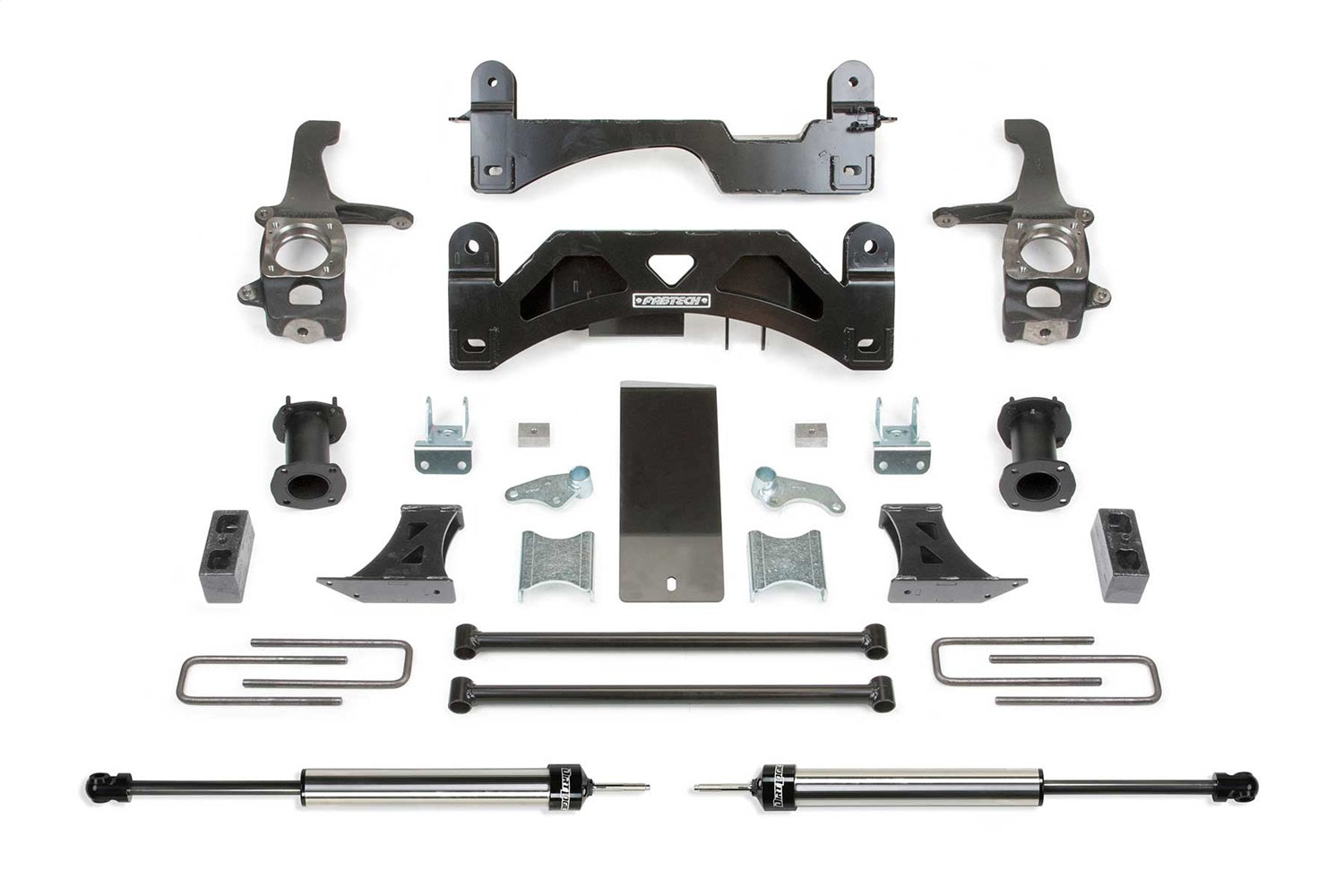 Fabtech K7009DL Basic Lift System w/Shocks Fits 07-14 Tundra