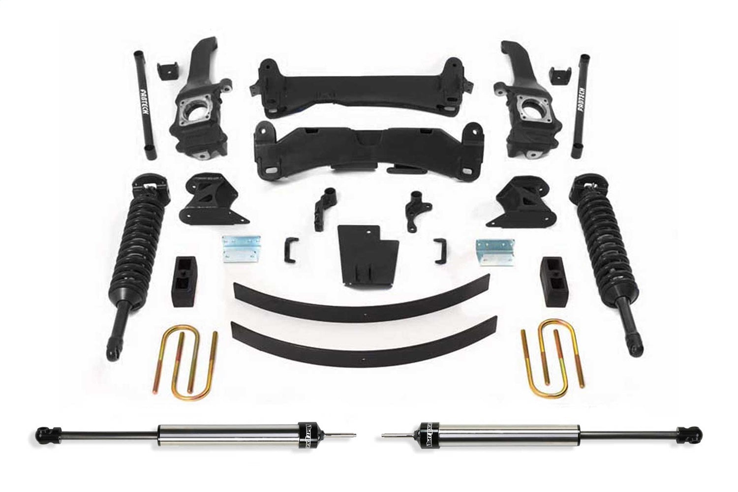 Fabtech K7020DL Performance Lift System w/Shocks Fits 05-13 Tacoma