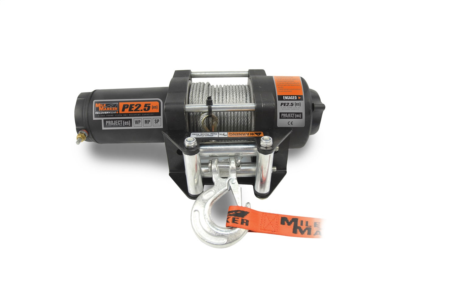 Mile Marker 77-50105BW PE2.5 ES Waterproof Winch
