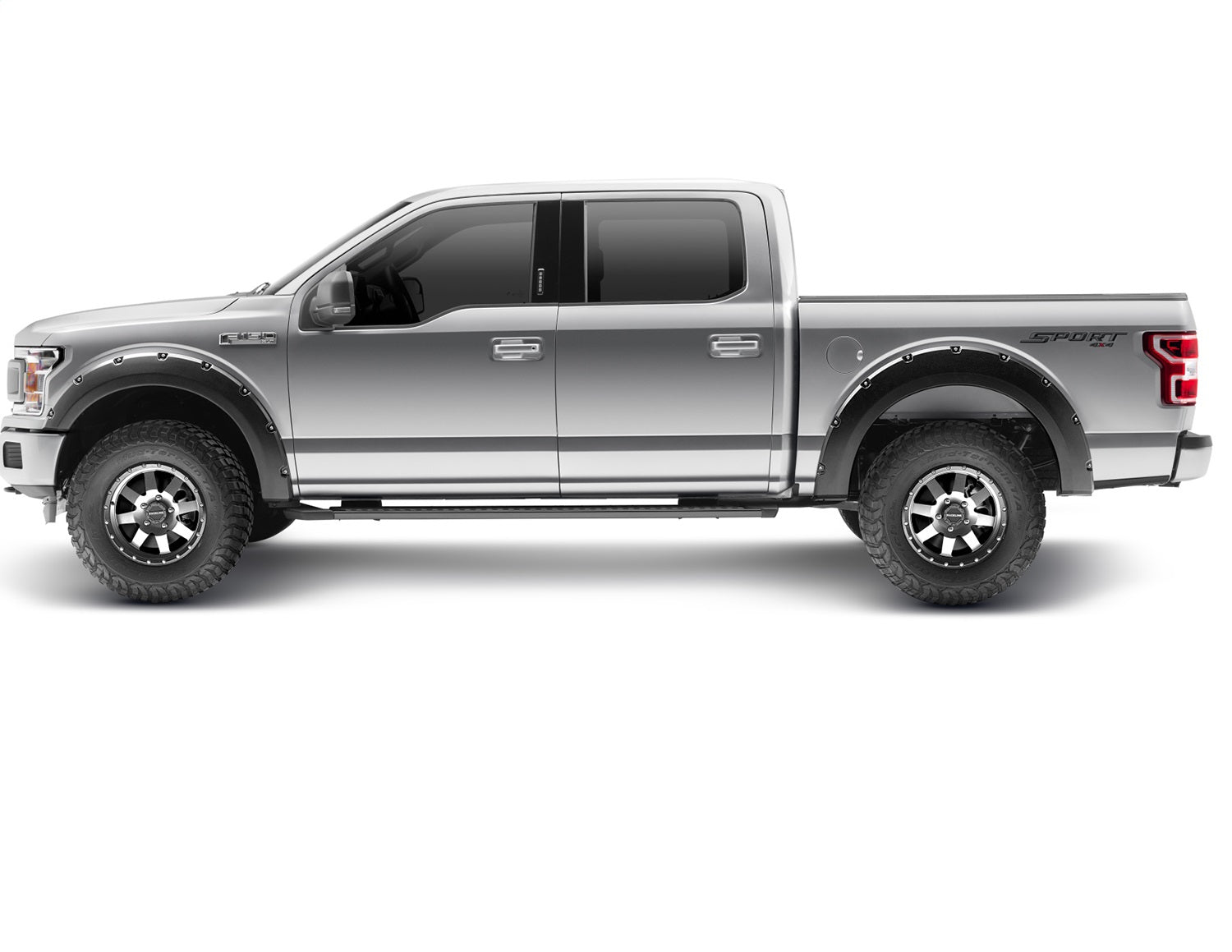 Bushwacker 20109-02 Pocket Style Fender Flares Fits 18-20 F-150