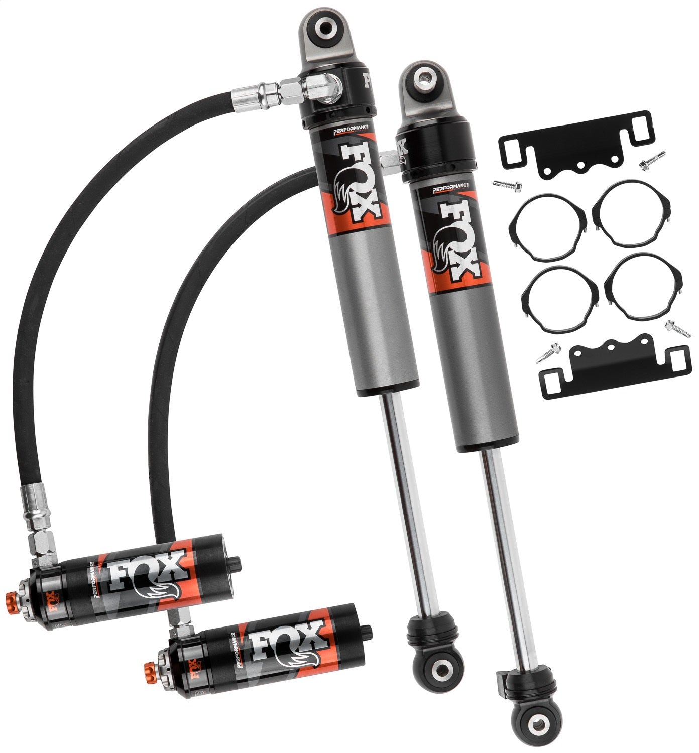 FOX Offroad Shocks 883-26-050 Fox 2.5 Factory Series Reservoir Shock Set